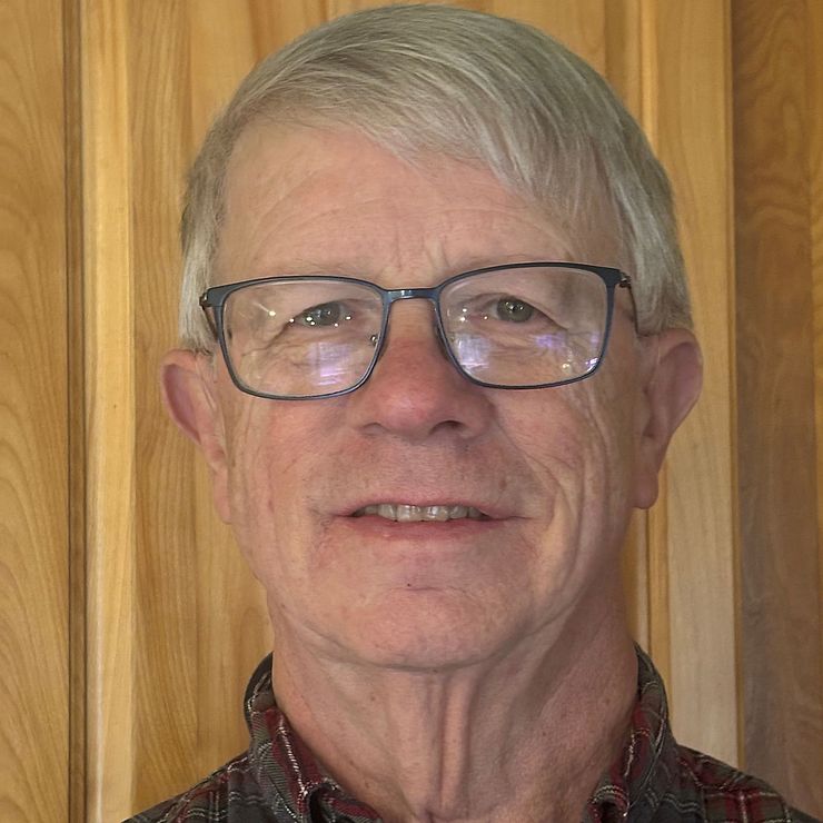 A picture of Dick Drew, a member of the monadnock conservancy board of trustees.
